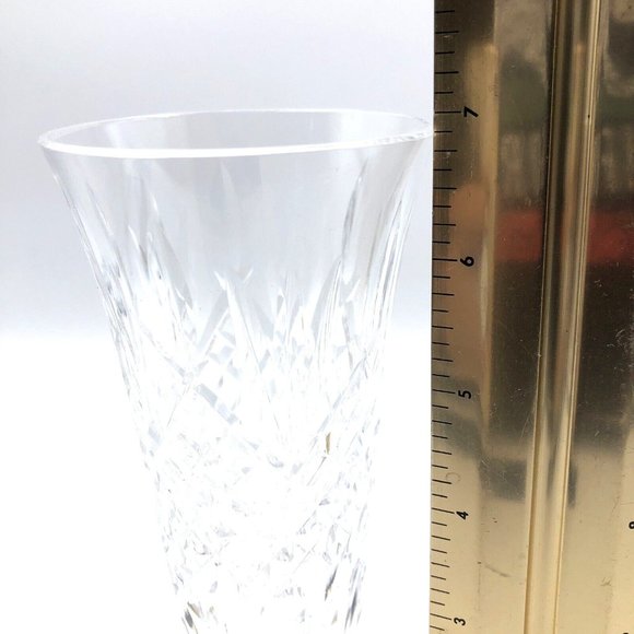 Vintage WATERFORD Ireland Crystal Bud Vase 6 3/4" - Picture 7 of 9